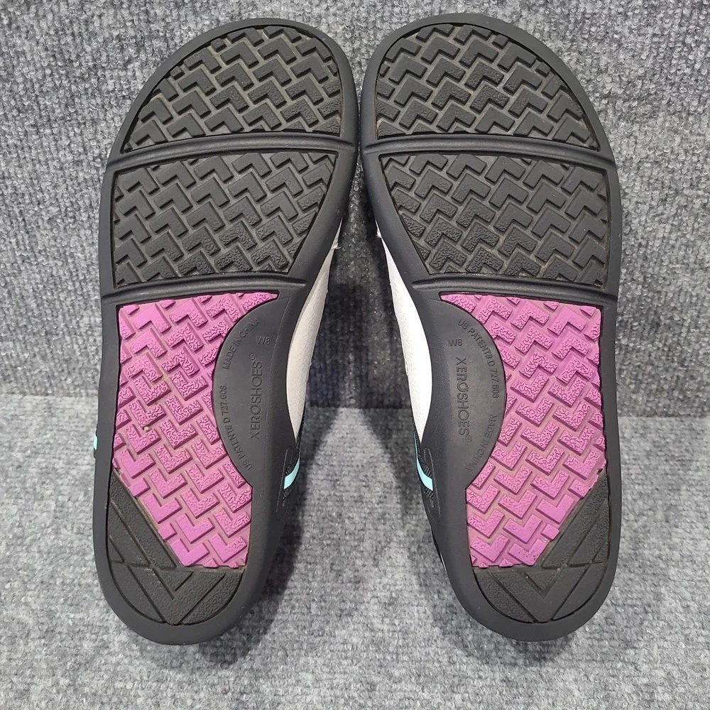 Xero Prio Women's Size 8 Barefoot Minimalist Running Shoes Grey Purple